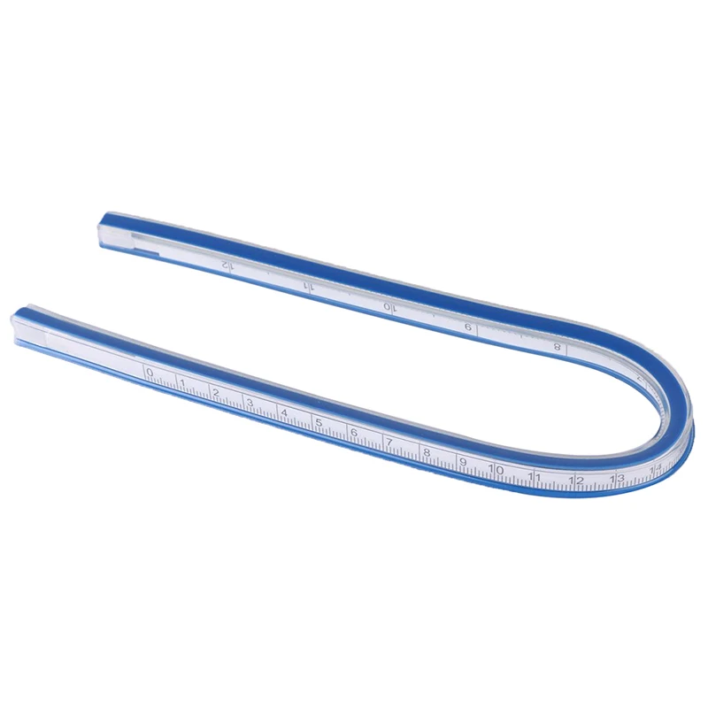 1PC 30cm Soft Plastic Tape Measure Ruler Flexible Curve Ruler Drafting Drawing Measure Tool
1PC 30cm Soft Plastic Tape Measure Ruler Flexible Curve Ruler Drafting Drawing Measure Tool
