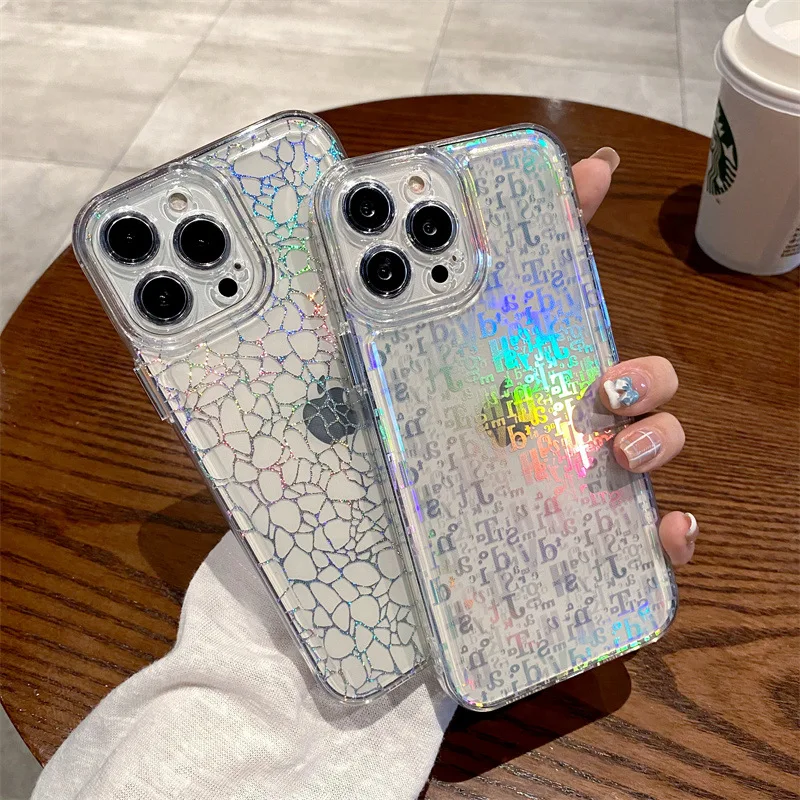 Чехол для Samsung Galaxy iPhone 14Pro 13 12 11 XR/XS 14Plus, мягкий милый Роскошный чехол для телефона с лазерным рисунком
Чехол для Samsung Galaxy iPhone 14Pro 13 12 11 XR/XS 14Plus, мягкий милый Роскошный чехол для телефона с лазерным рисунком