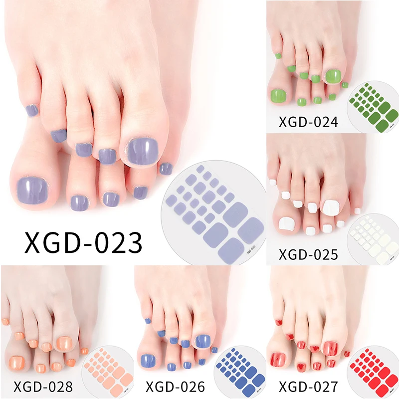 CLIAFETY 22 Tips Nail Decoration Toe Nail Sticker Manicure Self-Adhesive Nail Sliders 3D Peel Off DIY Art Full Cover Foot Nail
CLIAFETY 22 Tips Nail Decoration Toe Nail Sticker Manicure Self-Adhesive Nail Sliders 3D Peel Off DIY Art Full Cover Foot Nail