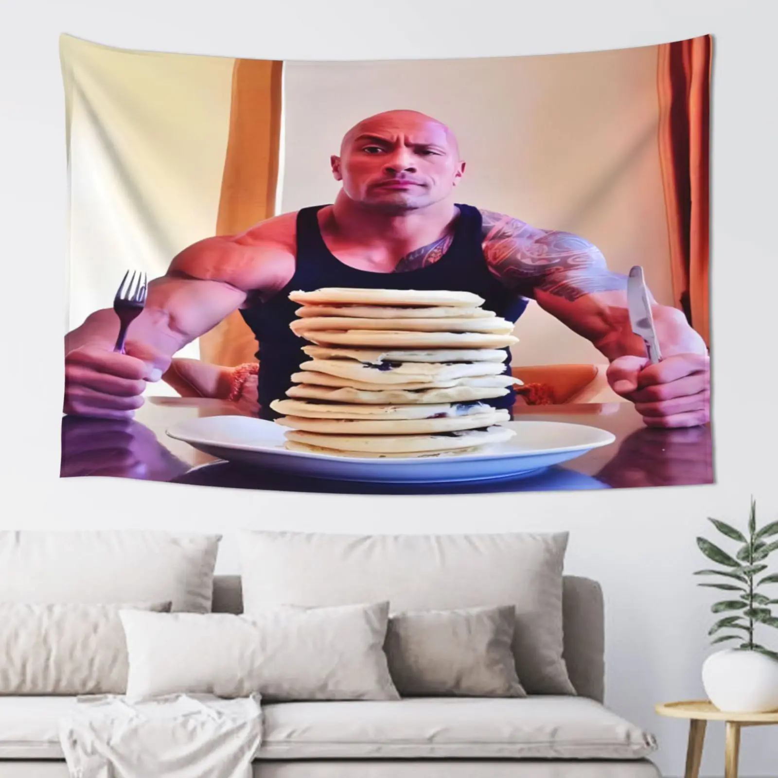 Настенный Гобелен The Rock Johnson с едой черники, милый комнатный декор, забавная домашняя эстетика для спальни
Настенный Гобелен The Rock Johnson с едой черники, милый комнатный декор, забавная домашняя эстетика для спальни