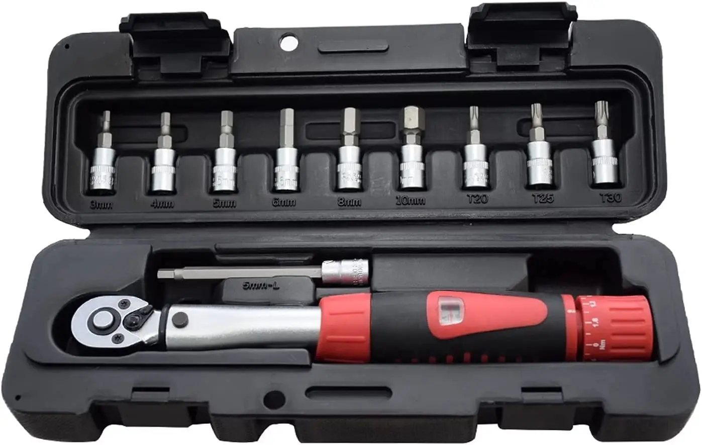 Torque Wrench Set 1/4" DR 2-14Nm Bike Torque Wrench Set Ratchet Mechanical Torque Spanner Manual Wrenches Multifunctional
Torque Wrench Set 1/4" DR 2-14Nm Bike Torque Wrench Set Ratchet Mechanical Torque Spanner Manual Wrenches Multifunctional