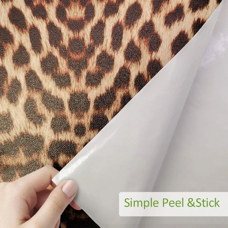 5m Thickened Leopard Print Self Adhesive Wallpaper Roll Vinyl Waterproof Wall Sticker Peel and Stick Furniture Decorative Paper
5m Thickened Leopard Print Self Adhesive Wallpaper Roll Vinyl Waterproof Wall Sticker Peel and Stick Furniture Decorative Paper