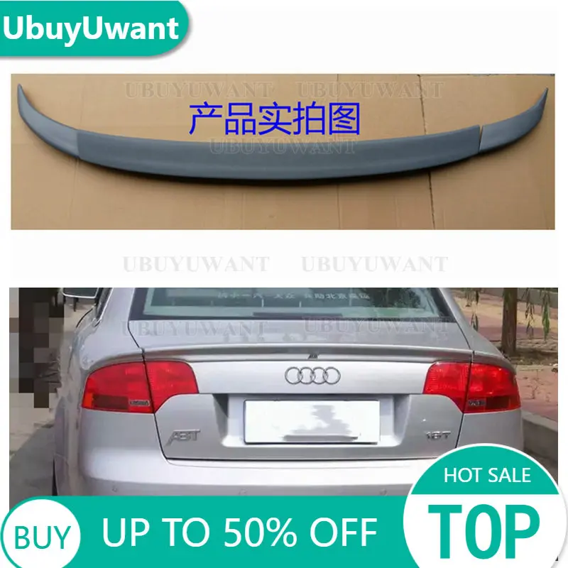 For A4 B7 PU ABT Style Rear Trunk Lip Spoiler Wing For Audi A4 B7 2005-2008 Unpainted
For A4 B7 PU ABT Style Rear Trunk Lip Spoiler Wing For Audi A4 B7 2005-2008 Unpainted