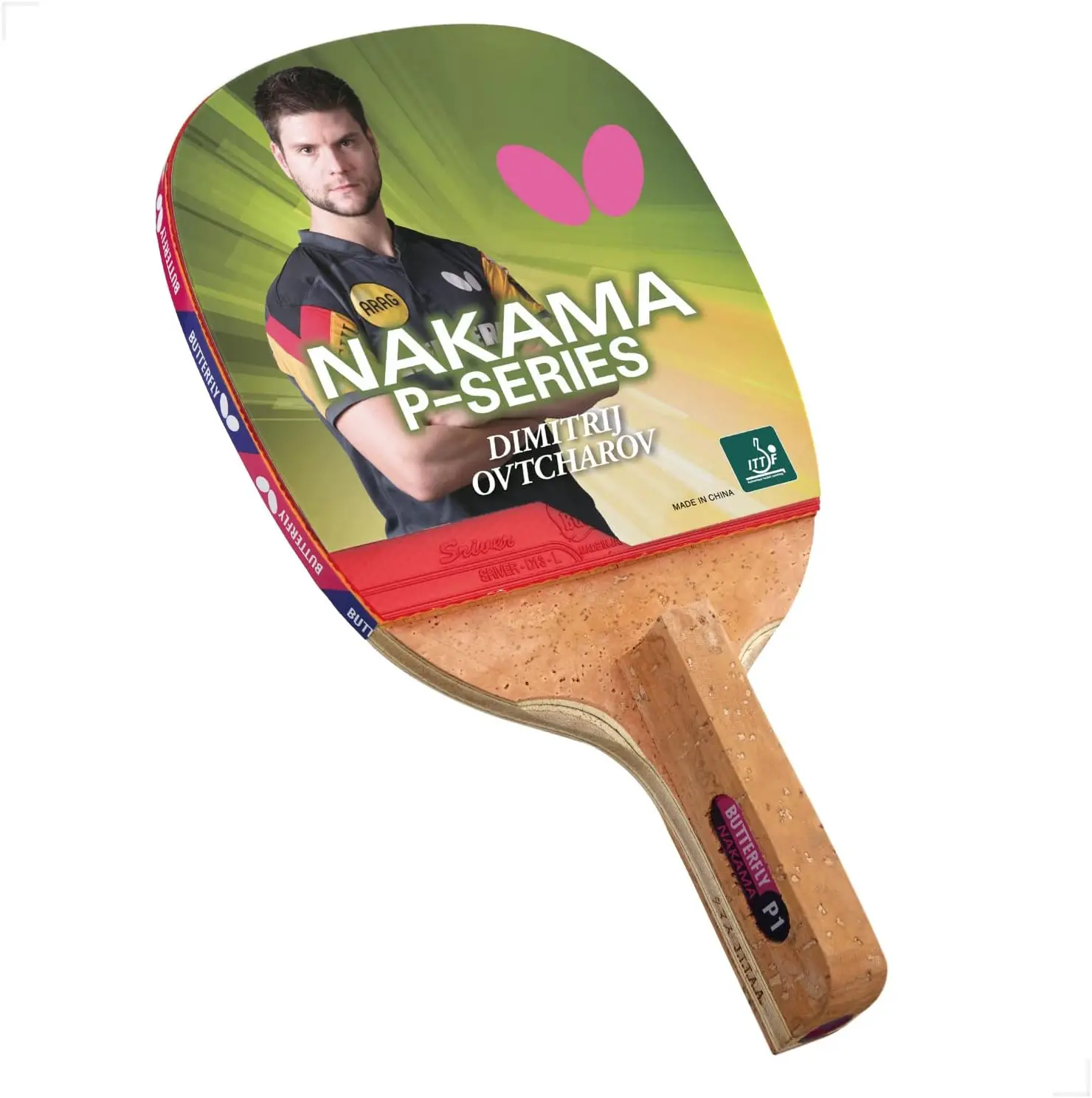 

Японская ракетка для настольного тенниса P1 Penhold-серия Nakama-наша самая популярная Резина все время и мощность из углеродного волокна-рекомендуем