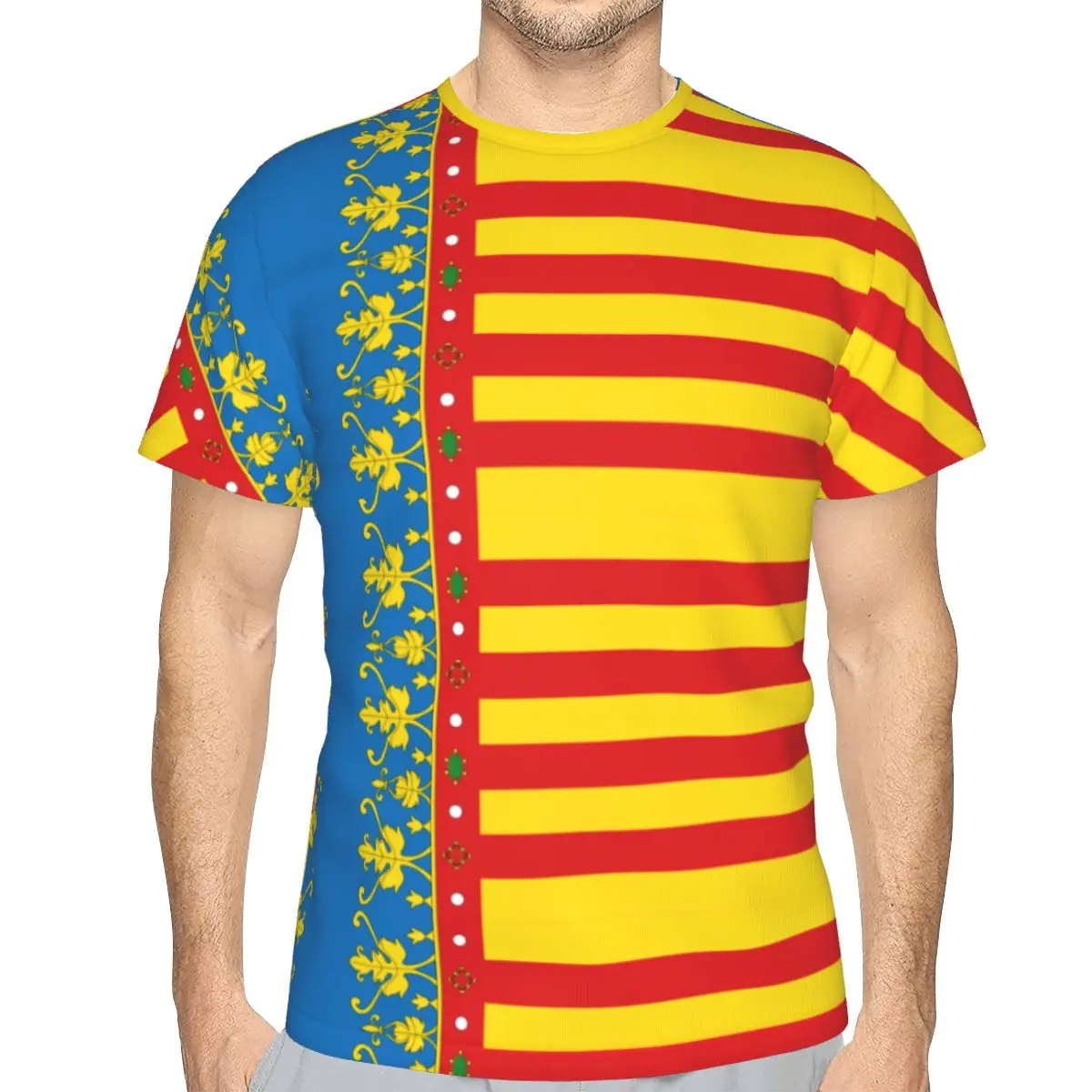 Flag Of The Valencian Community T-shirt Graphic Vintage Flags of the autonomous communities of Spain Funny Geek Tees Tops
Flag Of The Valencian Community T-shirt Graphic Vintage Flags of the autonomous communities of Spain Funny Geek Tees Tops