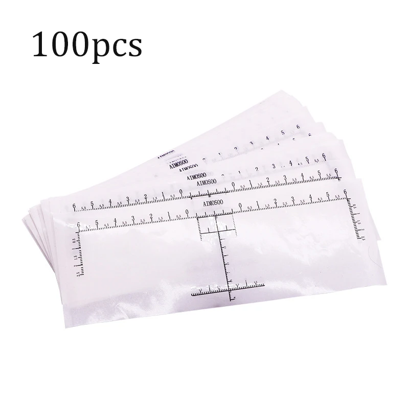 100pcs/pack Eyebrow Tattoo Position Ruler Guide Semi Permanent Makeup Eyebrow Ruler Microblading Eyebrow Measure Stencil Sticker
100pcs/pack Eyebrow Tattoo Position Ruler Guide Semi Permanent Makeup Eyebrow Ruler Microblading Eyebrow Measure Stencil Sticker