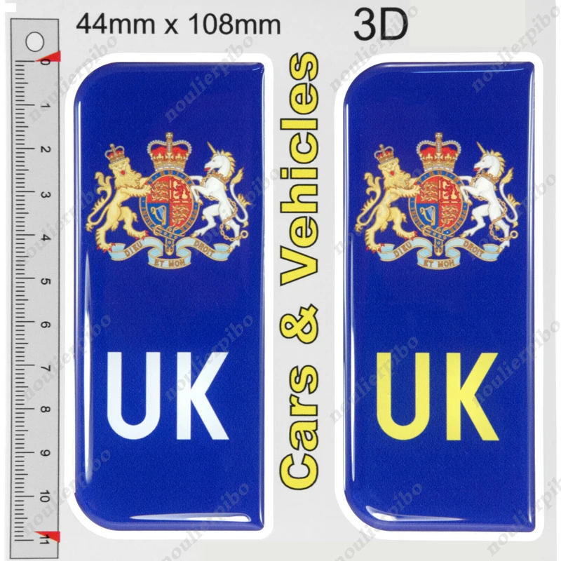 2x UK Rear Front United Jack Cars Van License Plate Sticker 3D Gel Dome Badge EU Stereo Epoxy Vinyl Waterproof Die Cut Decal
2x UK Rear Front United Jack Cars Van License Plate Sticker 3D Gel Dome Badge EU Stereo Epoxy Vinyl Waterproof Die Cut Decal