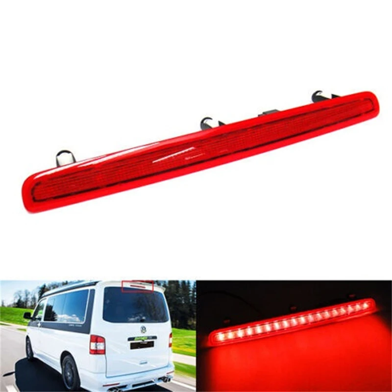 Red/Black Lens LED High Level Tailgate Third Brake Stop Light For 2003-2010 Transporter T5 7E0945097A
Red/Black Lens LED High Level Tailgate Third Brake Stop Light For 2003-2010 Transporter T5 7E0945097A
