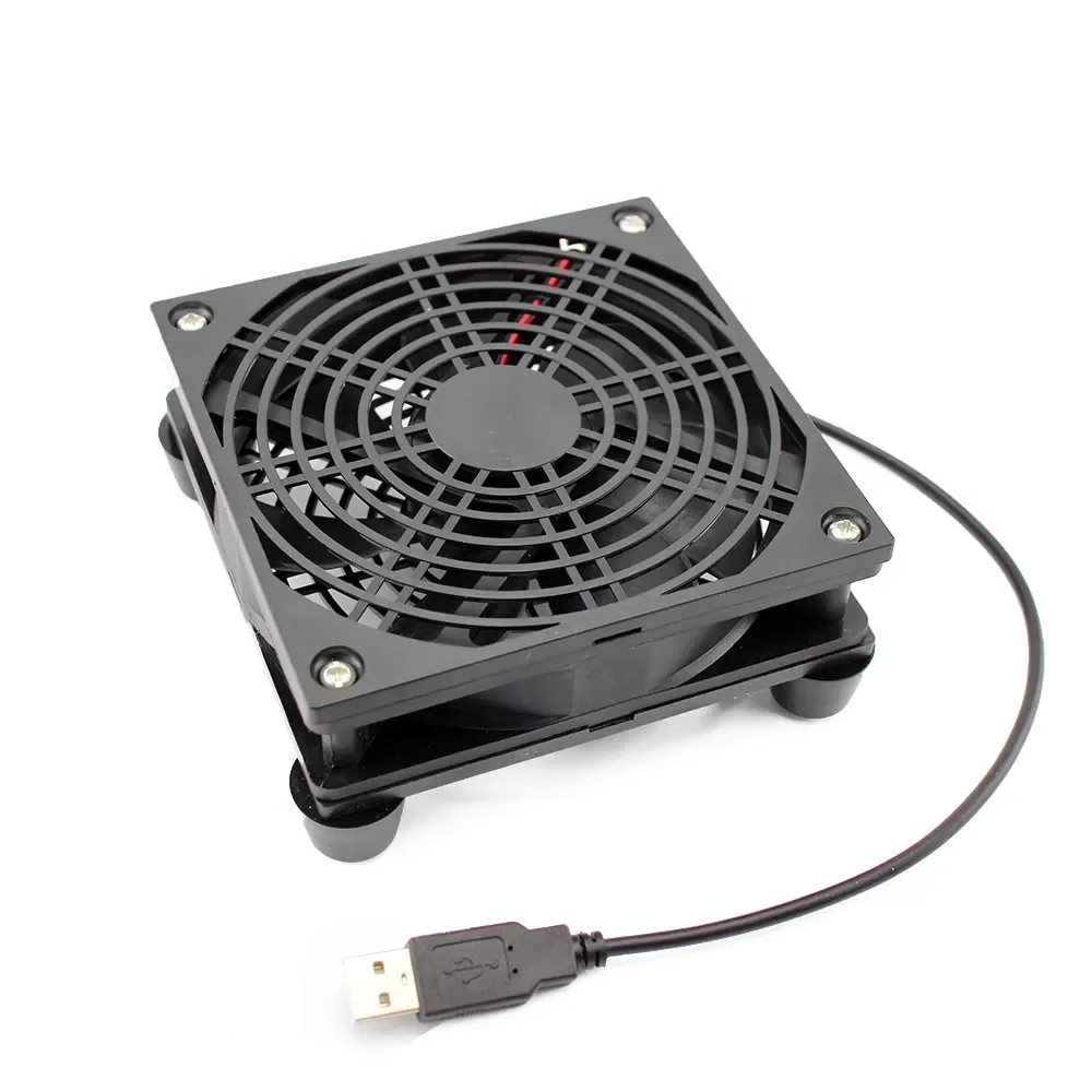 Router fan DIY PC Cooler TV Box Wireless Cooling Silent Quiet DC 5V USB power 120mm fan 120x25mm 12CM W/Screws Protective net
Router fan DIY PC Cooler TV Box Wireless Cooling Silent Quiet DC 5V USB power 120mm fan 120x25mm 12CM W/Screws Protective net