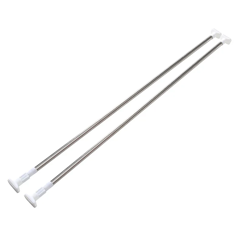 Shower Curtain Rod Ordinary Stainless Steel Big Square Head No Punching Telescopic Clothes Rod Curtain Rod Wholesale
Shower Curtain Rod Ordinary Stainless Steel Big Square Head No Punching Telescopic Clothes Rod Curtain Rod Wholesale