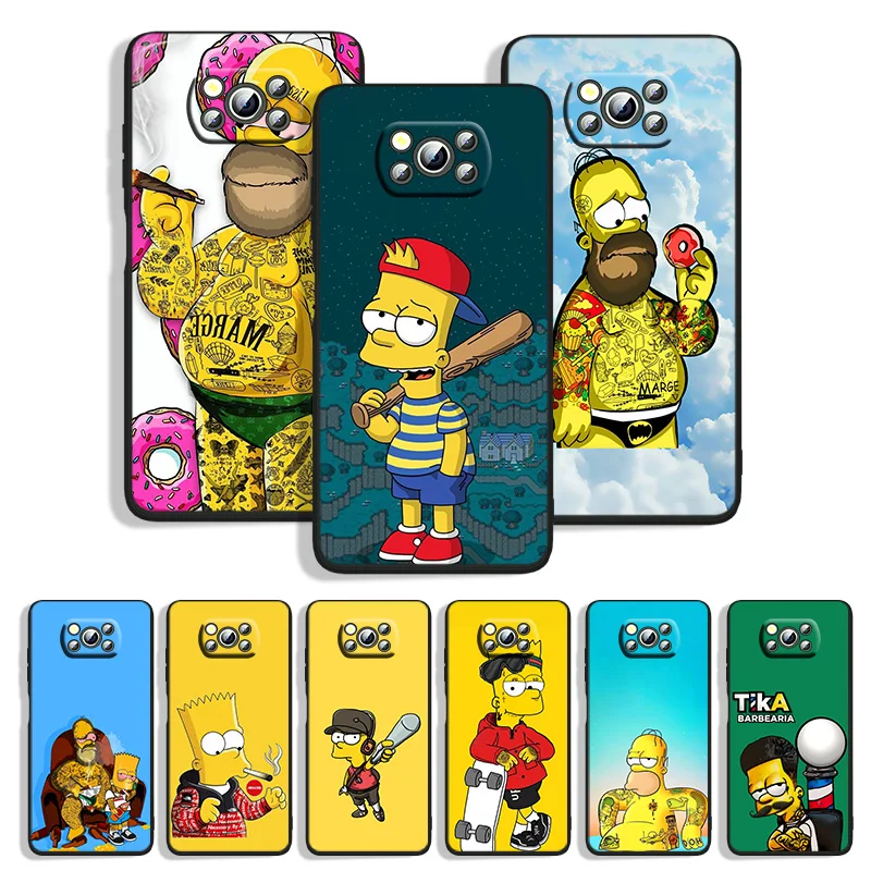 Bad Boy Simpson For Xiaomi POCO M4 M3 C3 X4 X3 X2 F3 X2 F1 Pro NFC GT Mi Play Mix 3 A2 lite Black Phone Case Capa
Bad Boy Simpson For Xiaomi POCO M4 M3 C3 X4 X3 X2 F3 X2 F1 Pro NFC GT Mi Play Mix 3 A2 lite Black Phone Case Capa