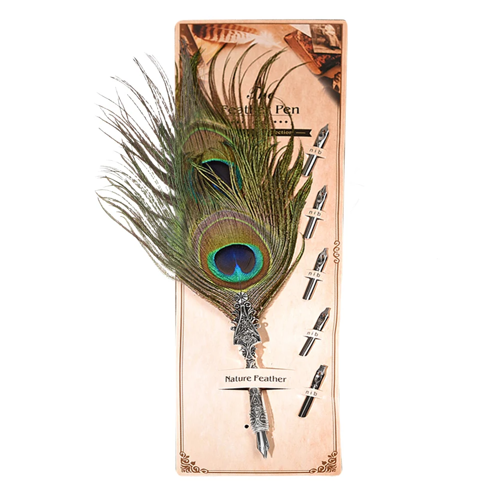 Классическое винтажное перо авторучка для каллиграфического Quill Dip Pen, подарок для домашнего декора
Классическое винтажное перо авторучка для каллиграфического Quill Dip Pen, подарок для домашнего декора