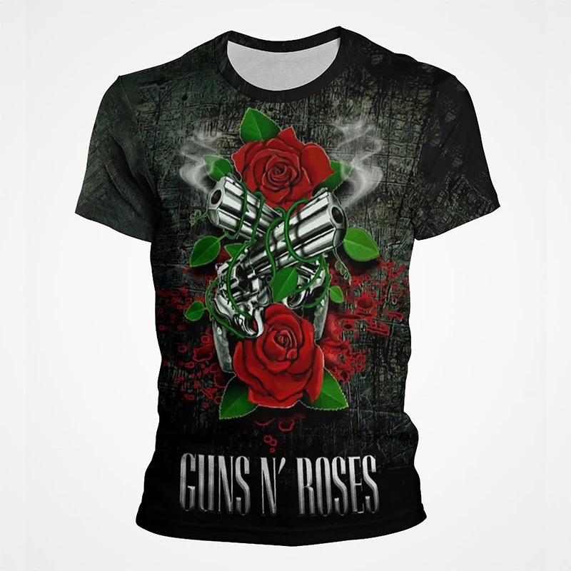 Футболка Мужская/Женская с 3D-принтом группы Guns N Roses, летняя крутая модная повседневная Уличная одежда с коротким рукавом в стиле хип-хоп, топы, футболка
Футболка Мужская/Женская с 3D-принтом группы Guns N Roses, летняя крутая модная повседневная Уличная одежда с коротким рукавом в стиле хип-хоп, топы, футболка