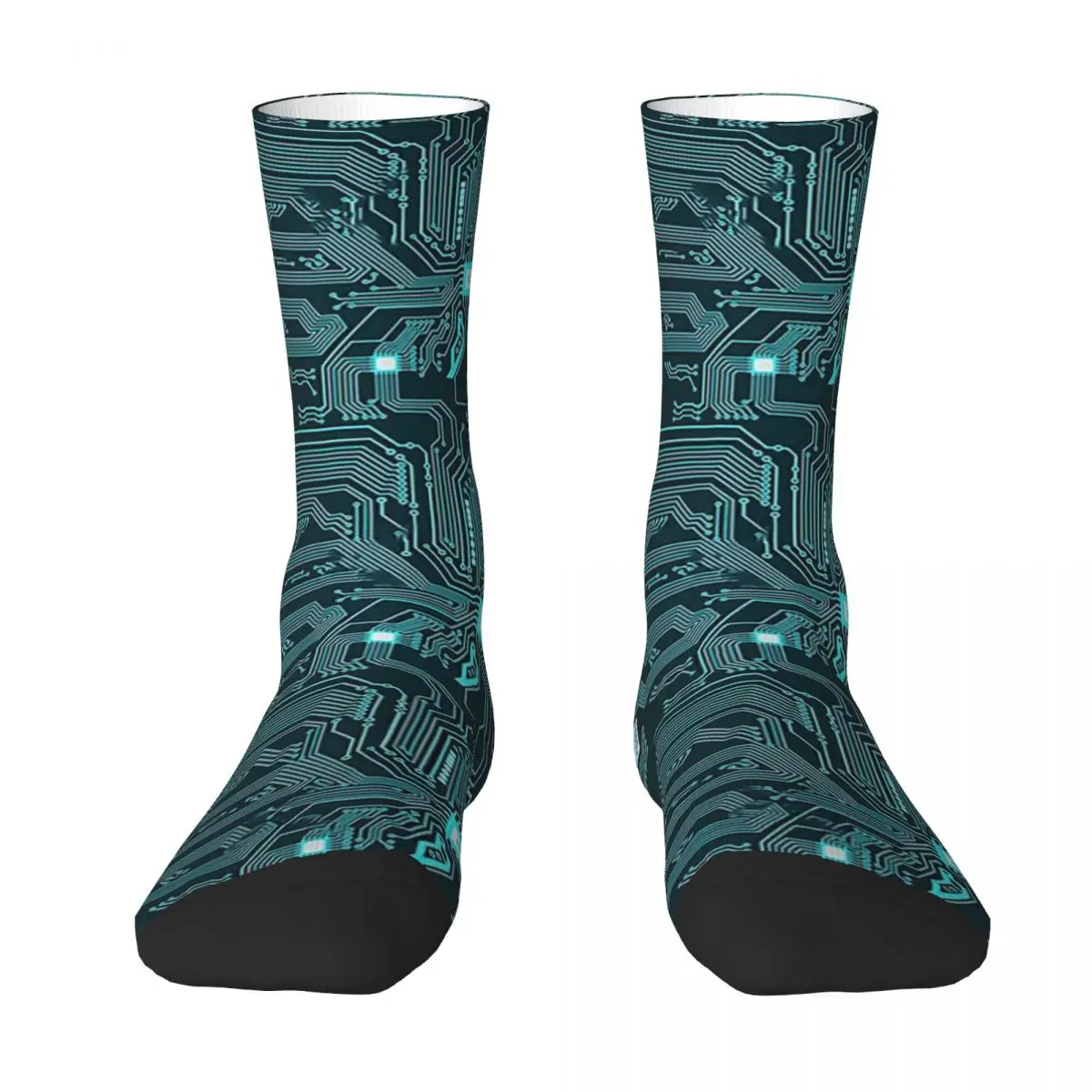 Printed Circuit Board Blue Socks Harajuku Sweat Absorbing Stockings All Season Long Socks for Man's Woman's Birthday Present
Printed Circuit Board Blue Socks Harajuku Sweat Absorbing Stockings All Season Long Socks for Man's Woman's Birthday Present