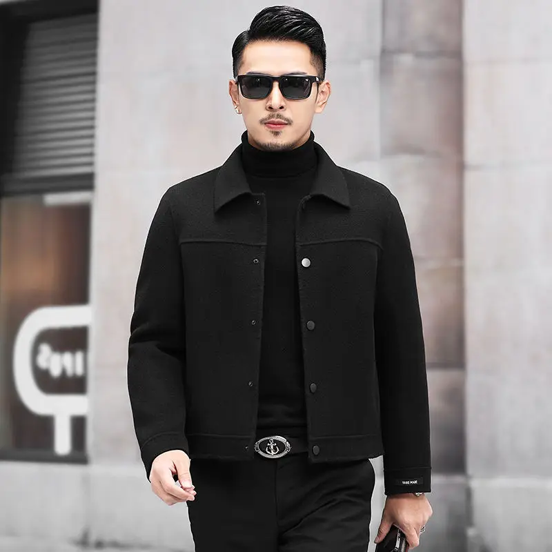 Mens Winter Jackets Men Wool Trench Warm Fashion Coat Jacket Outwear Casual Slim Fit Thicker Jackets Men Luxury Clothing B295
Mens Winter Jackets Men Wool Trench Warm Fashion Coat Jacket Outwear Casual Slim Fit Thicker Jackets Men Luxury Clothing B295