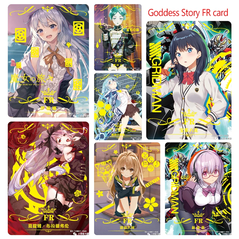cartoon Goddess Story Shinjou Akane Bronzing FR Game cards collection Anime characters Christmas Birthday gifts Children's toys
cartoon Goddess Story Shinjou Akane Bronzing FR Game cards collection Anime characters Christmas Birthday gifts Children's toys