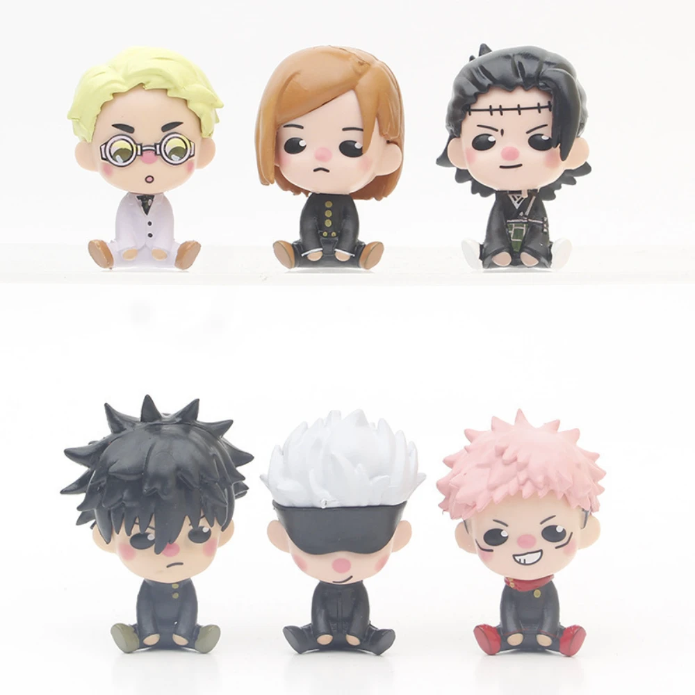 Jujutsu Kaisen Anime Figure Q Version Itadori Yuji Fushiguro Megumi Gojo Satoru Collect Surrounding Desktop Ornament Kids Toys
Jujutsu Kaisen Anime Figure Q Version Itadori Yuji Fushiguro Megumi Gojo Satoru Collect Surrounding Desktop Ornament Kids Toys