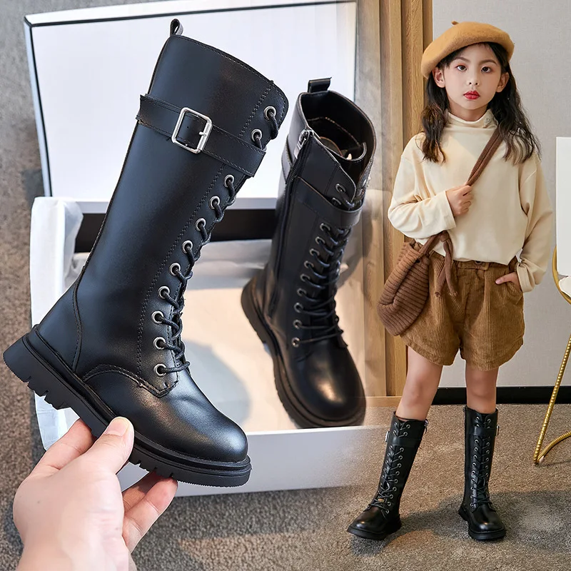 Children's High Boots Winter Plush Snow Boots Girls Fashion Versatile Waterproof Platform Shoes PU Leather Kids Princess Shoes
Children's High Boots Winter Plush Snow Boots Girls Fashion Versatile Waterproof Platform Shoes PU Leather Kids Princess Shoes