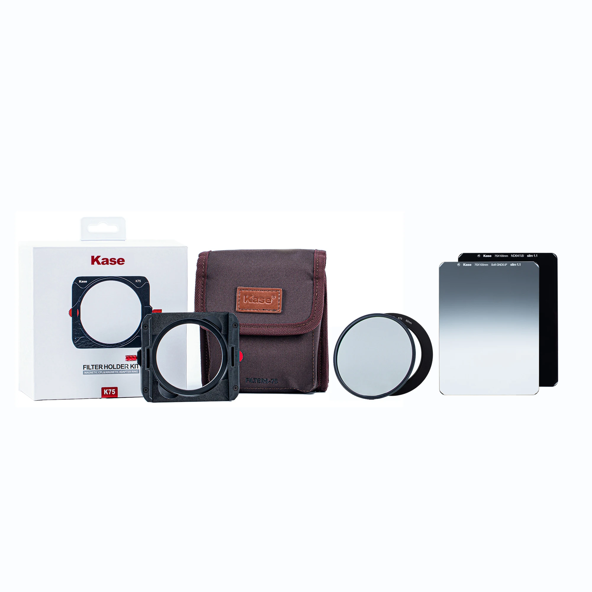 Kase Shock-resistant K75 filter ND / GND / CPL for Mirrorless Cameras 75*100*1.1mm
Kase Shock-resistant K75 filter ND / GND / CPL for Mirrorless Cameras 75*100*1.1mm