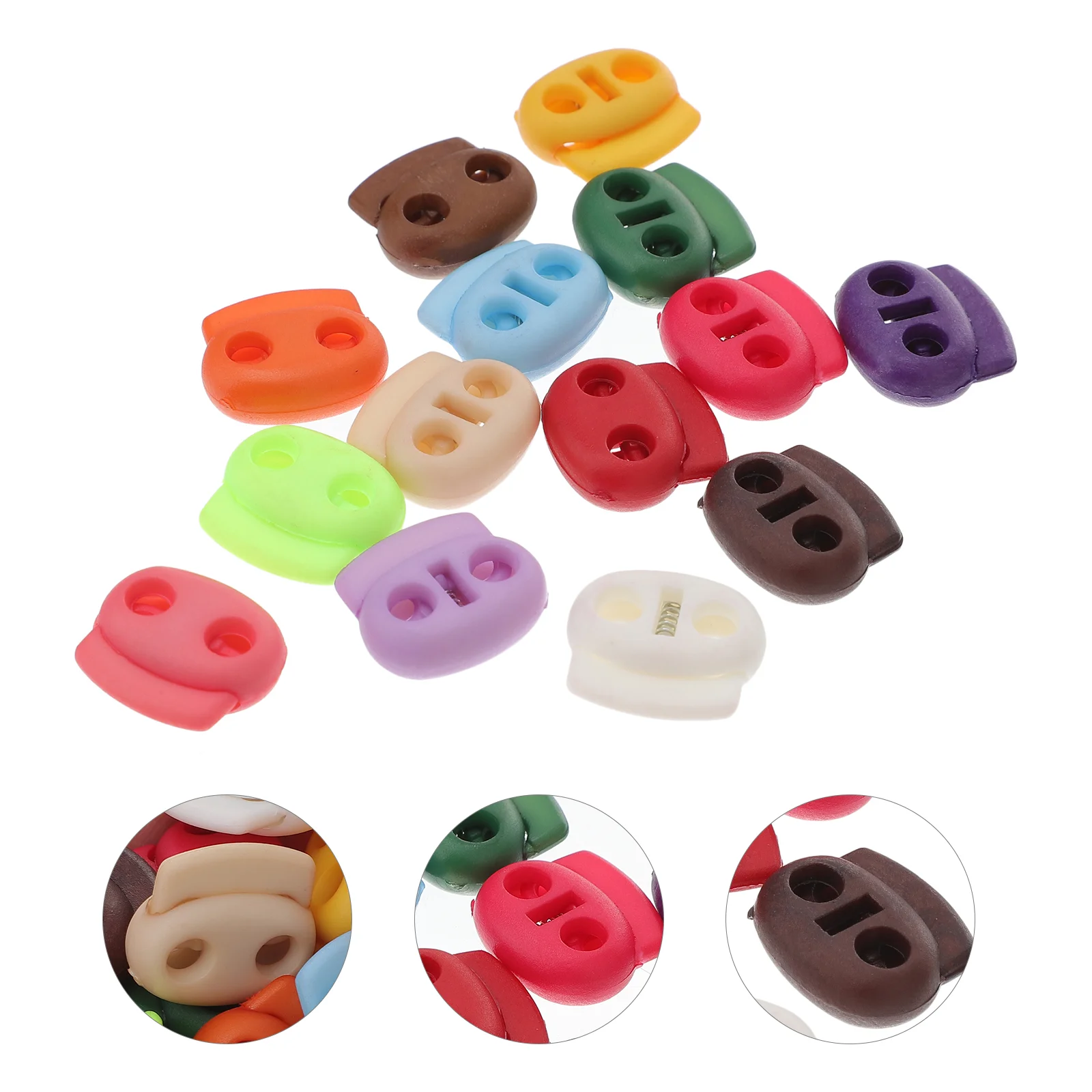 Cord Spring Lock Buttons Diybutton Stopper Oval Fastener Cordlock Sewing Stoppers Drawstring Paracord Hole Double Drawstrings
Cord Spring Lock Buttons Diybutton Stopper Oval Fastener Cordlock Sewing Stoppers Drawstring Paracord Hole Double Drawstrings