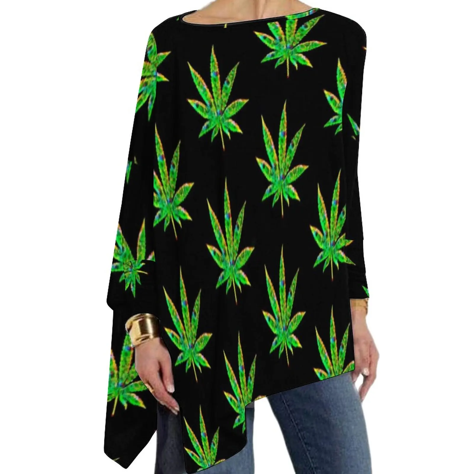 Cannabis Rainbow Weed T-Shirt Marijuana Plant Pretty Long-Sleeve T-Shirts Street Fashion Oversize Tees Women Graphic Clothing
Cannabis Rainbow Weed T-Shirt Marijuana Plant Pretty Long-Sleeve T-Shirts Street Fashion Oversize Tees Women Graphic Clothing
