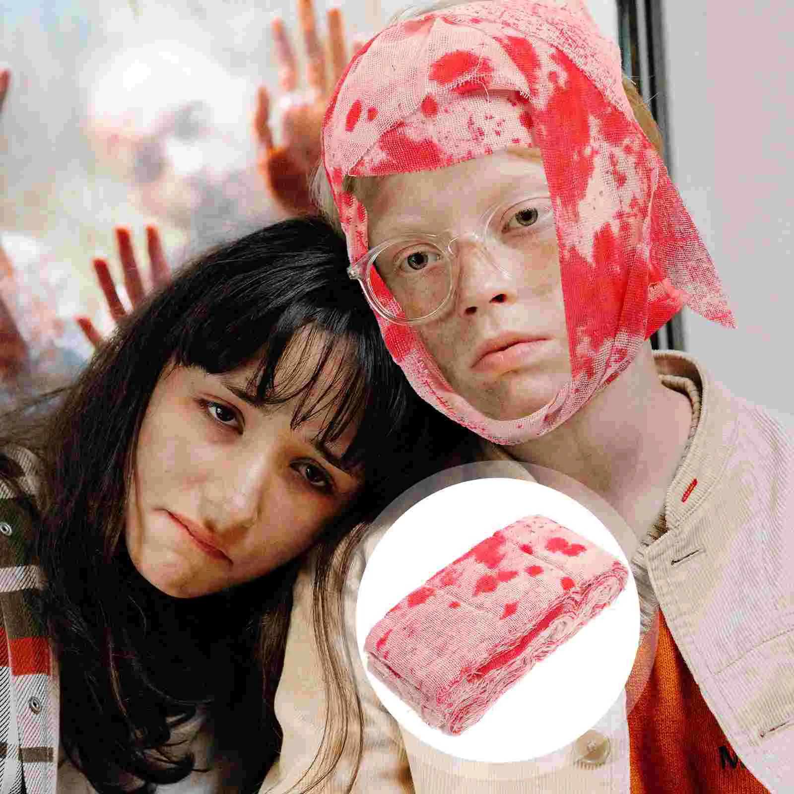 1 Roll Horror Bloody Gauze Cloth Spooky Gauze Cloth Terror Atmosphere Layout Props Party Supply
1 Roll Horror Bloody Gauze Cloth Spooky Gauze Cloth Terror Atmosphere Layout Props Party Supply