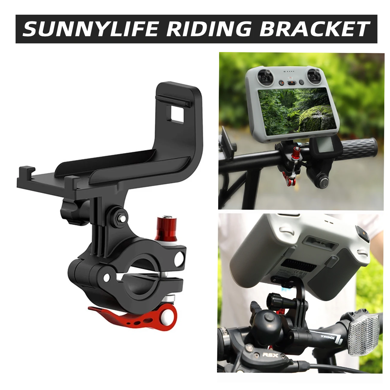 For DJI Mini 3 Pro RC Remote Control Metal Bicycle Holder for Mini 3 2 Insta360 One RS Gopro Bike Handle Clamp Mount Accessories
For DJI Mini 3 Pro RC Remote Control Metal Bicycle Holder for Mini 3 2 Insta360 One RS Gopro Bike Handle Clamp Mount Accessories