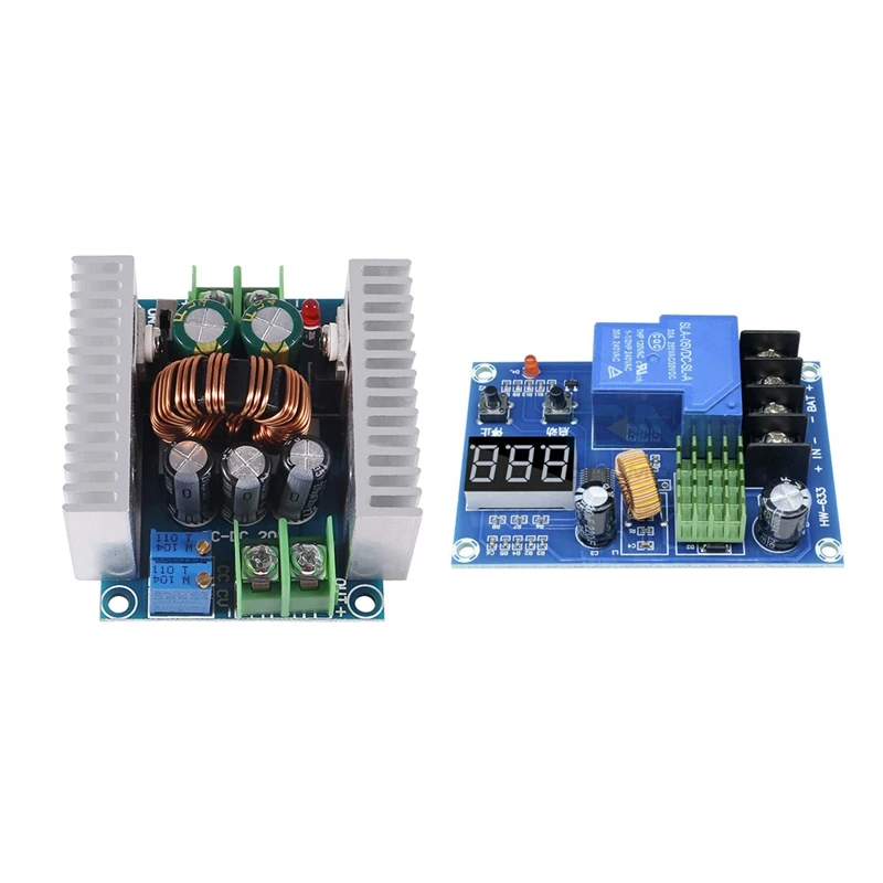 XH-M604 60V контроллер зарядки аккумулятора защитный переключатель с 6-40V до 1,2-36V, модуль источника питания регулятора напряжения
XH-M604 60V контроллер зарядки аккумулятора защитный переключатель с 6-40V до 1,2-36V, модуль источника питания регулятора напряжения