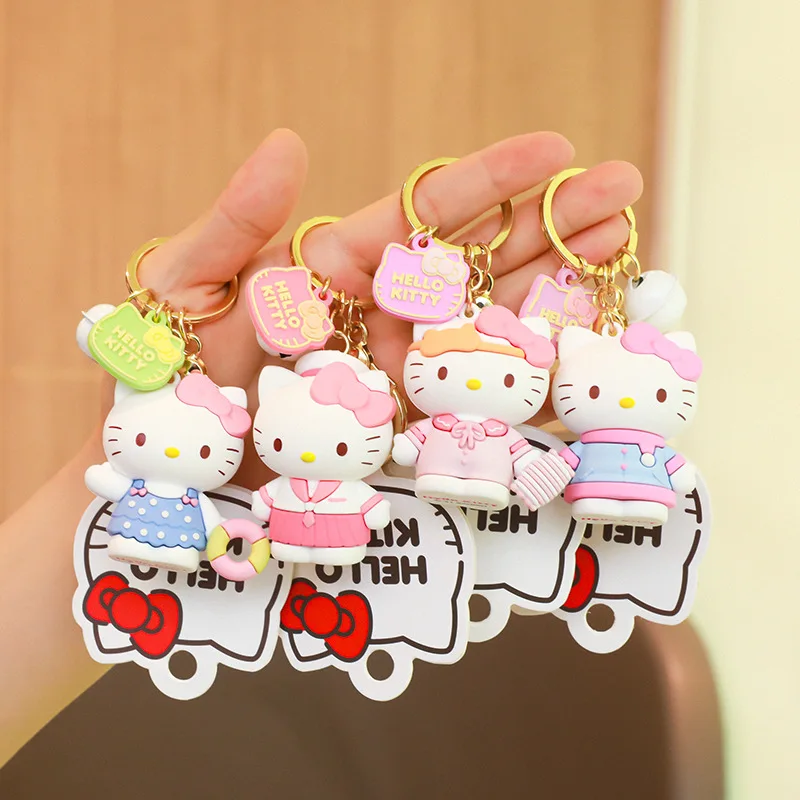 Sanrio Hello Kitty Cartoon Cute Keychain Kawaii Girl Ornaments Pendant Schoolbag Decoration Lovely Holiday Gifts Free Shipping
Sanrio Hello Kitty Cartoon Cute Keychain Kawaii Girl Ornaments Pendant Schoolbag Decoration Lovely Holiday Gifts Free Shipping