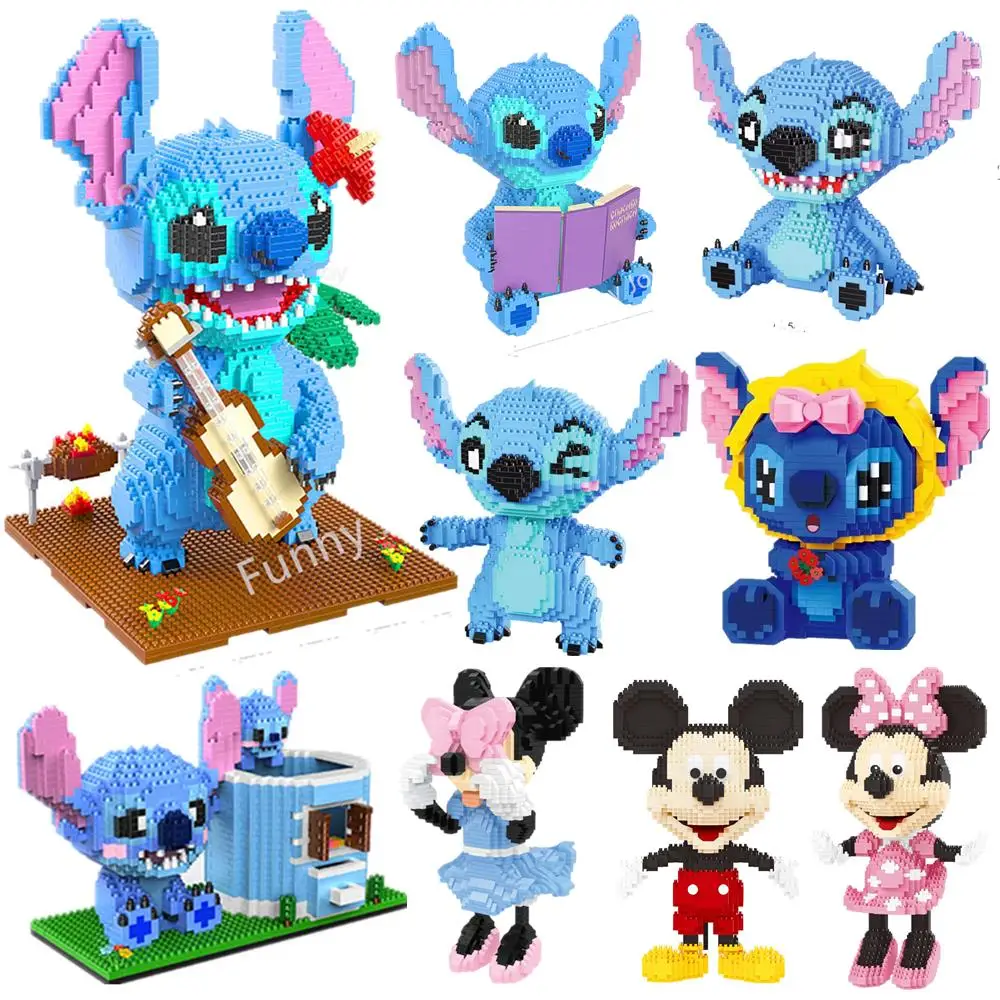 New Disney Small Particles Stitch Building Blocks Assembled Puzzle Angel Diamond Mickey Mouse Building Block Toy Children's Gift
New Disney Small Particles Stitch Building Blocks Assembled Puzzle Angel Diamond Mickey Mouse Building Block Toy Children's Gift