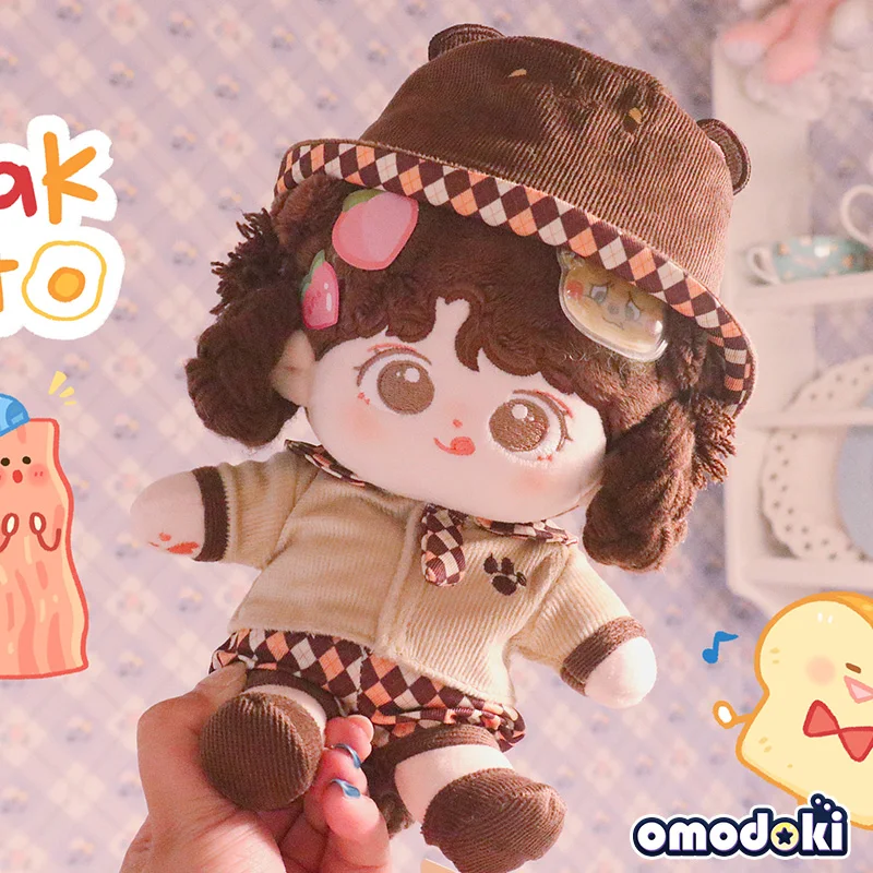 Original Hand-made Cute Chocolate Bear Doll Clothes Clothing Party Detective Outfit For 20cm Doll Toy Cosplay Accessories
Original Hand-made Cute Chocolate Bear Doll Clothes Clothing Party Detective Outfit For 20cm Doll Toy Cosplay Accessories