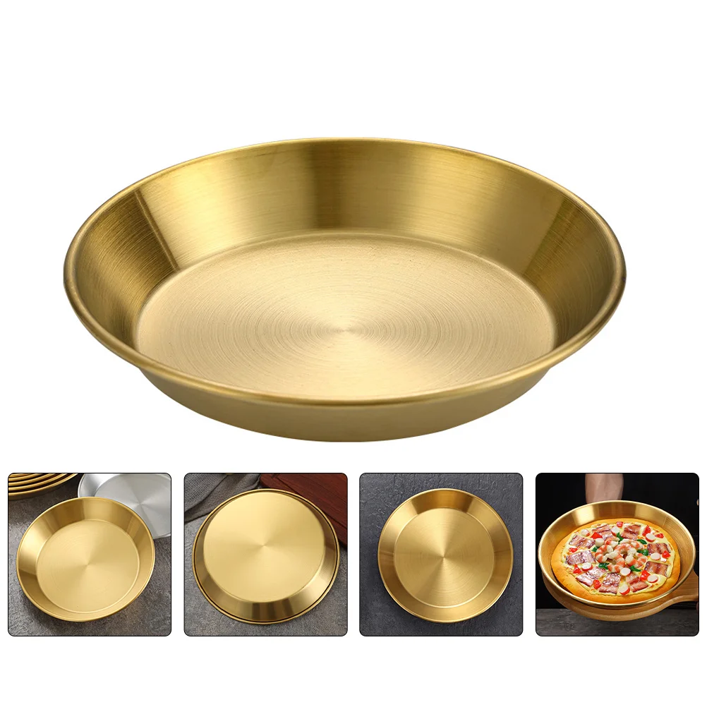 Plate Plates Pan Metal Pizza Steel Stainless Food Serving Tray Round Dishes Cake Camping Baking Snack Dessert Party Platter
Plate Plates Pan Metal Pizza Steel Stainless Food Serving Tray Round Dishes Cake Camping Baking Snack Dessert Party Platter