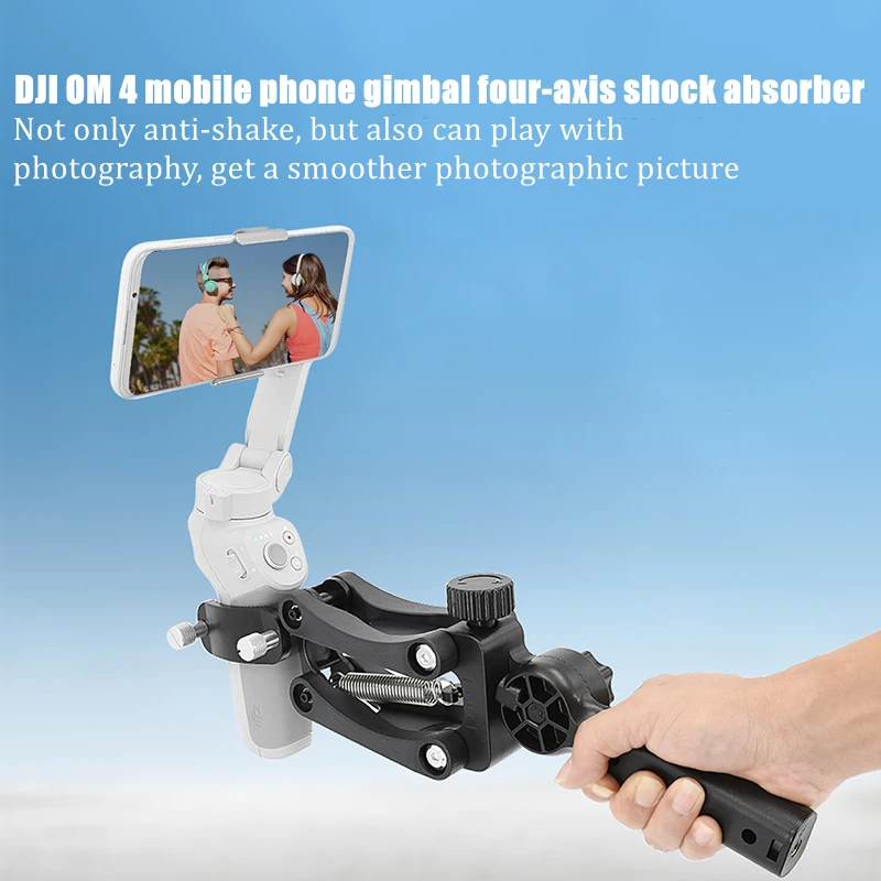 Складной стабилизатор с пружиной 4-й Осью и рукояткой для Snoppa Vmate FIMI DJI OSMO Pocket Feiyu