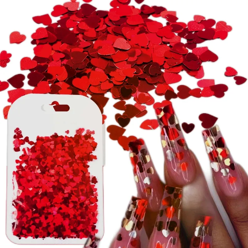 Neon Love Heart Nail Art Sequins 3D Glitter Flakes Manicure Fluorescence Color Design Nails Decorations Accessories Supplies
Neon Love Heart Nail Art Sequins 3D Glitter Flakes Manicure Fluorescence Color Design Nails Decorations Accessories Supplies