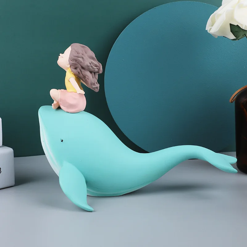 Nordic Home Simple Cartoon Girl Simulation Whale Animal Small Decoration Home Desktop Wenchuang Resin Crafts
Nordic Home Simple Cartoon Girl Simulation Whale Animal Small Decoration Home Desktop Wenchuang Resin Crafts