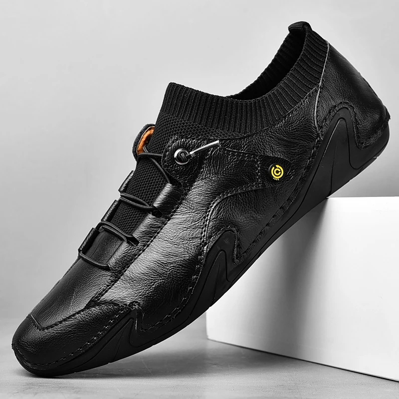 Men Shoes Casual Leather Handmade Men Sneakers Breathable Driving Shoes Designer Men's Loafers Fashion Moccasins Zapatos Hombre
Men Shoes Casual Leather Handmade Men Sneakers Breathable Driving Shoes Designer Men's Loafers Fashion Moccasins Zapatos Hombre