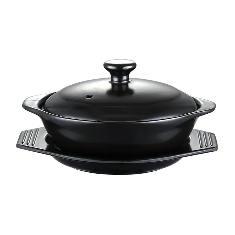 Black Enameled Claypot Rice Ceramic Casserole Cooking Pot Cantonese Pot Rice Cooking No Logo Cocotte Ceramique 
Black Enameled Claypot Rice Ceramic Casserole Cooking Pot Cantonese Pot Rice Cooking No Logo Cocotte Ceramique