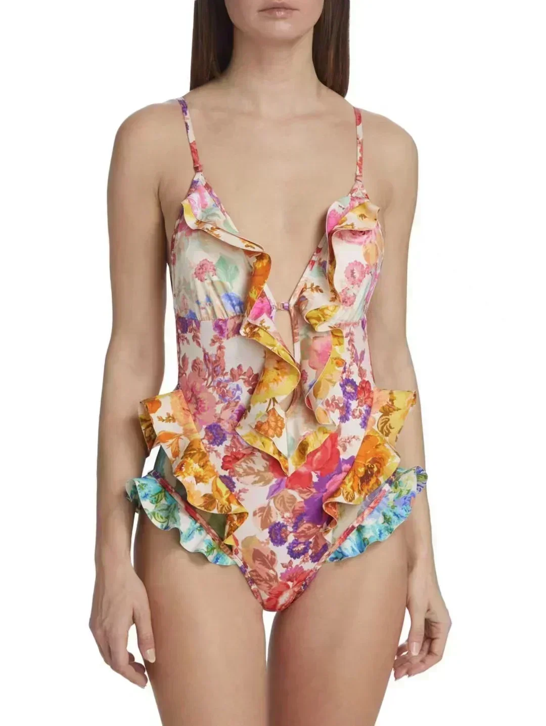 2023 Top Quality New Collection Summer Beach Floral Printing Frill Ruffle Bikini for Women
2023 Top Quality New Collection Summer Beach Floral Printing Frill Ruffle Bikini for Women