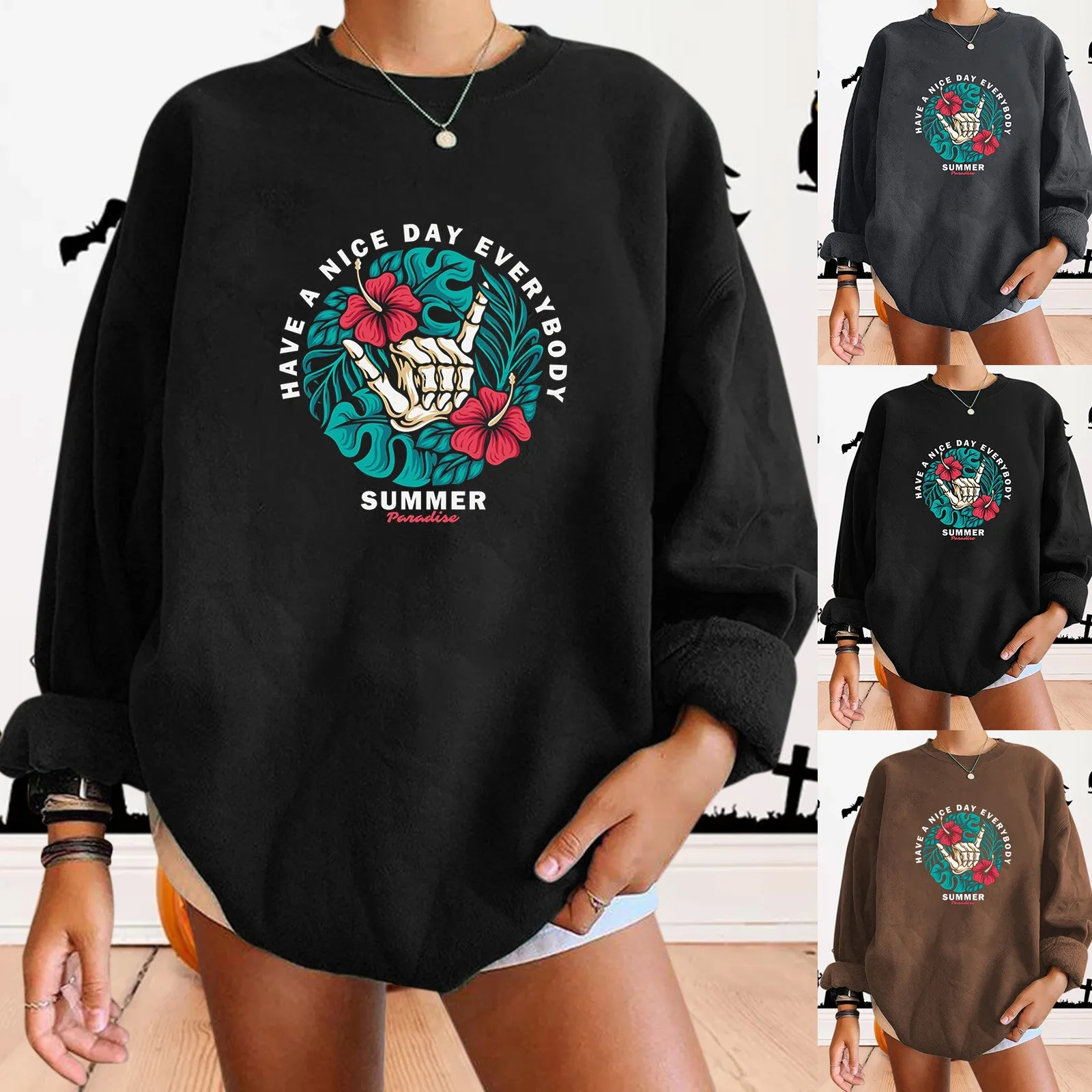 Womens Hoodless Loose Full Zip Sweatshirt Round Neck Casual Pullover Tops Fit Long Sleeve Hooded Teacher Hoodies Women
Womens Hoodless Loose Full Zip Sweatshirt Round Neck Casual Pullover Tops Fit Long Sleeve Hooded Teacher Hoodies Women