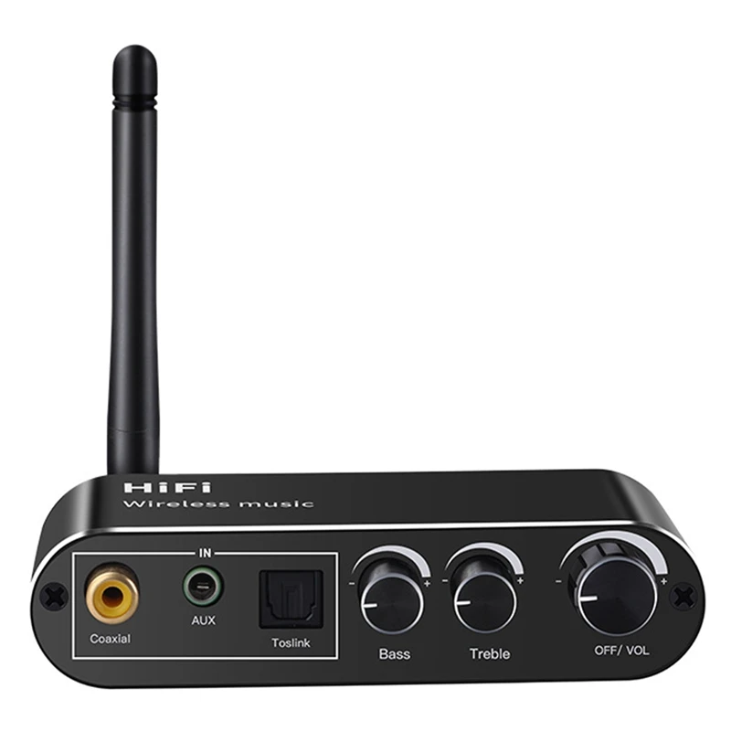 Top Deals Digital-To-Analog Converter Bluetooth 5.1 Receiver DAC Optical/Coaxial To AUX 3.5 Mm Audio Output With Volume Control
Top Deals Digital-To-Analog Converter Bluetooth 5.1 Receiver DAC Optical/Coaxial To AUX 3.5 Mm Audio Output With Volume Control