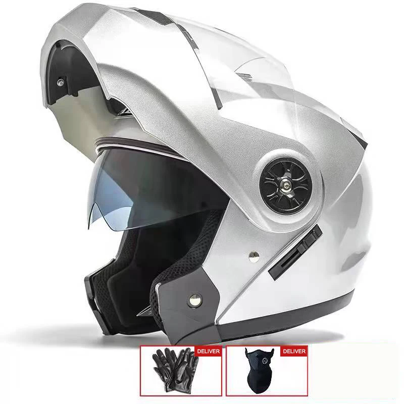 BLD Modular Dual Lens Motorcycle Helmet Safety Downhill Flip Up Helmets Professional Motocross Racing Full Face Casco Moto
BLD Modular Dual Lens Motorcycle Helmet Safety Downhill Flip Up Helmets Professional Motocross Racing Full Face Casco Moto