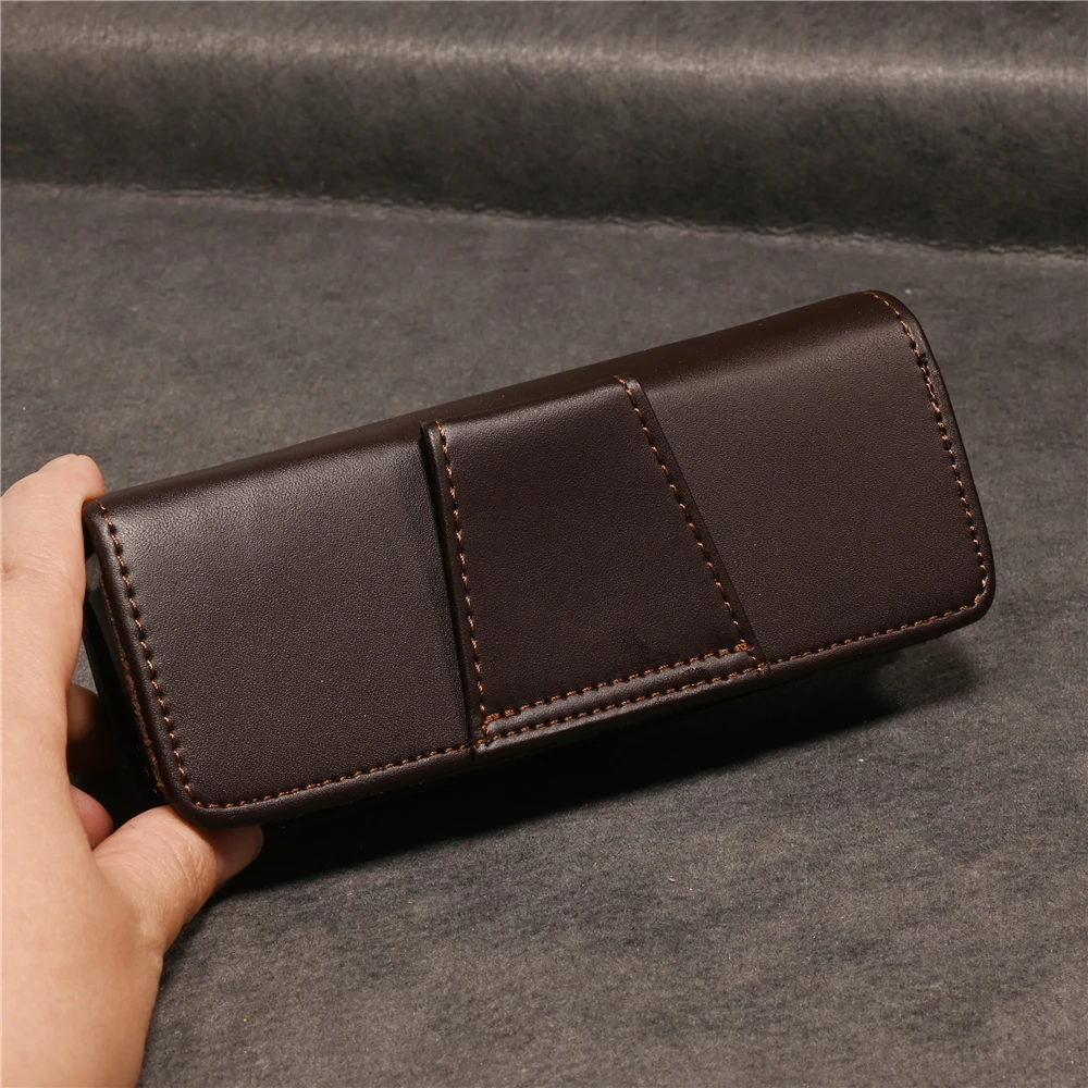 EVOVE PU Leather Glasses Case Men Wearable Belt Eyeglasses Frame Boxes Brown Black Ultralight Portable Cases
EVOVE PU Leather Glasses Case Men Wearable Belt Eyeglasses Frame Boxes Brown Black Ultralight Portable Cases