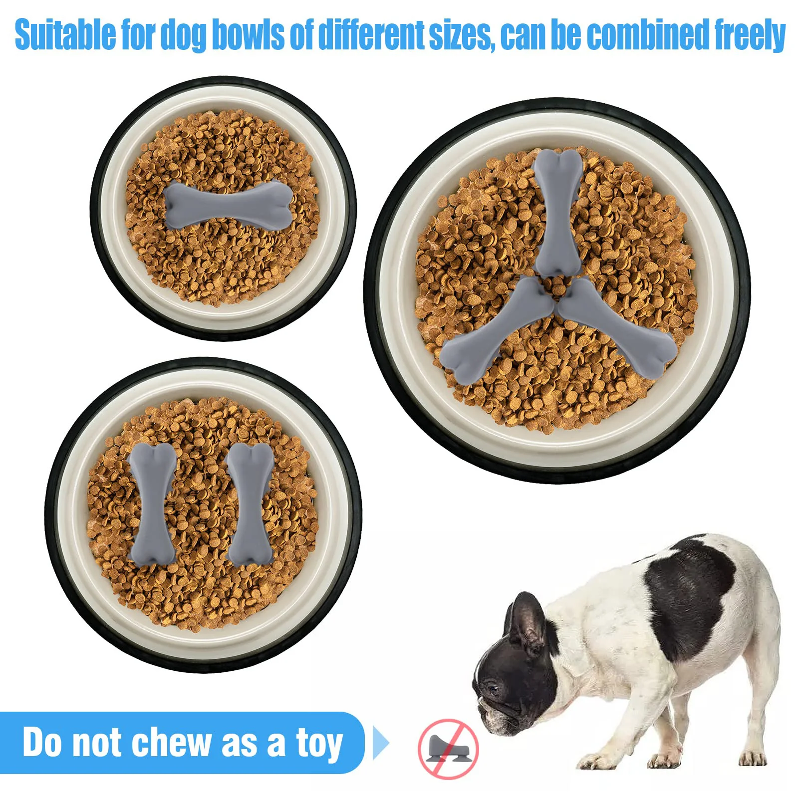 Slow Feeder Dog Bowl Insert Dog Slow Feeder InsertSilicone Slow Feeding Dog Bowl Insert Interactive Anti-Choke Insert For Dog
Slow Feeder Dog Bowl Insert Dog Slow Feeder InsertSilicone Slow Feeding Dog Bowl Insert Interactive Anti-Choke Insert For Dog