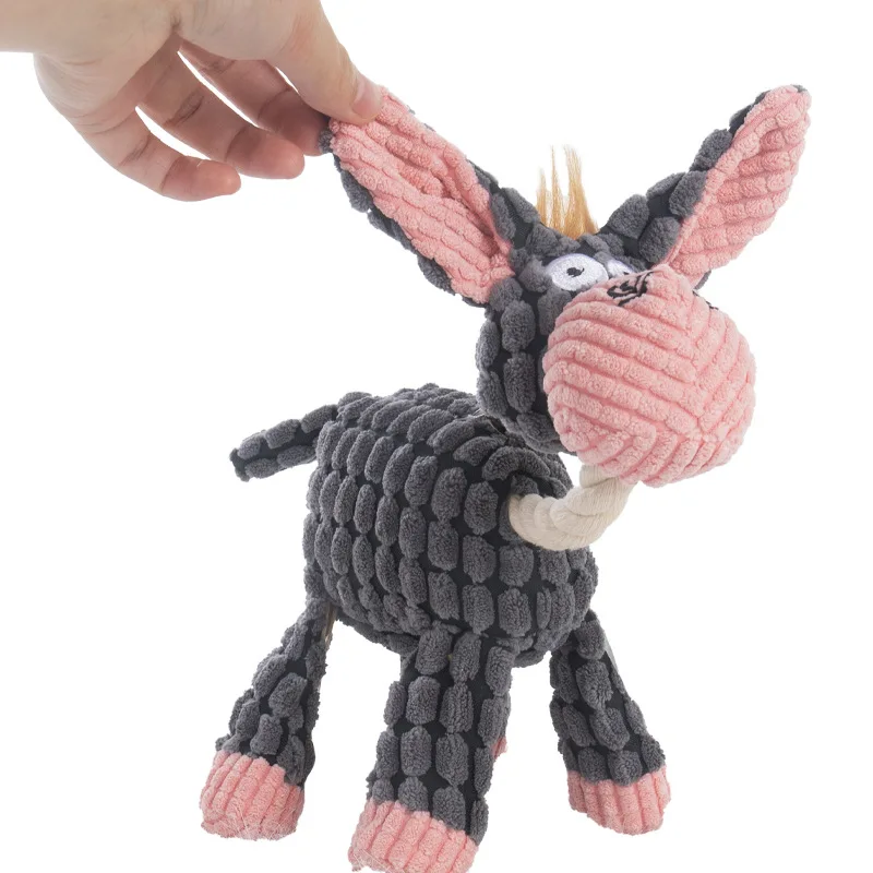 Dog Toy Cotton Rope Corduroy Sound Simulation Donkey Teeth Cleaning Teeth Relief Boredom
Dog Toy Cotton Rope Corduroy Sound Simulation Donkey Teeth Cleaning Teeth Relief Boredom