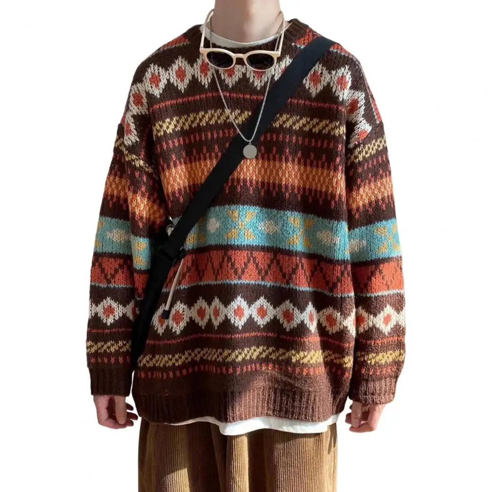 Autumn Sweater Loose Rich Color Keep Thermal Anti-shrink Pullover Men Sweater Men Autumn Sweater for Home
Autumn Sweater Loose Rich Color Keep Thermal Anti-shrink Pullover Men Sweater Men Autumn Sweater for Home