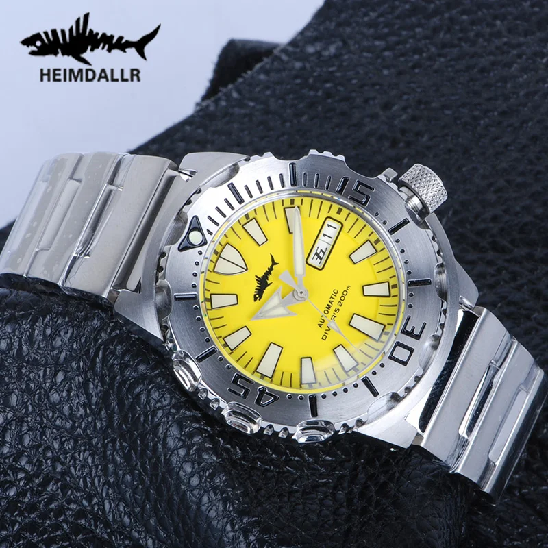 

Heimdallr Monster V2 Frost NH36A Men's Watch Diving Watch 200M Automatic Mechanical Watch Men Sapphire Crystal Luminous Clock