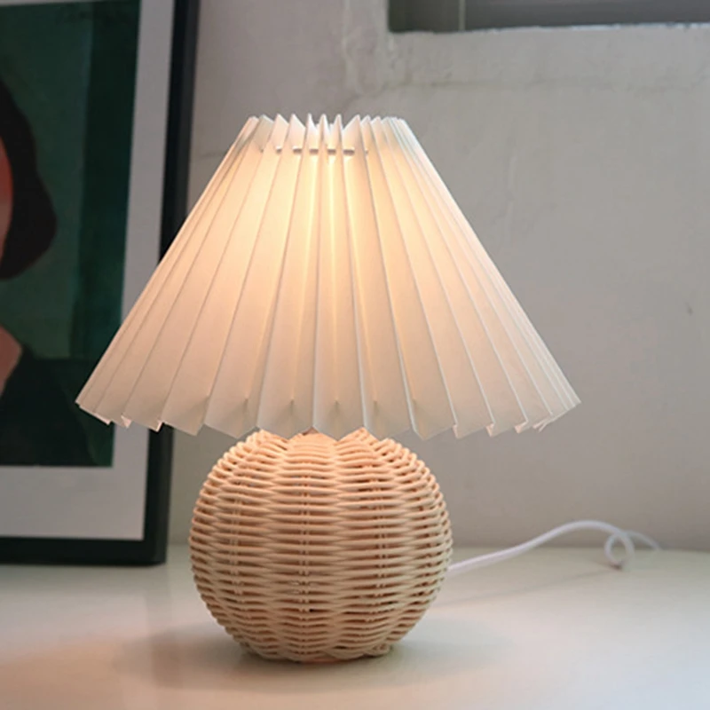 2X Pleats Lampshade Table Lamp Standing Lamps Japanese Style Pleated Lampshade Creative Desk Lamp Shade Bedroom Lamps -B
2X Pleats Lampshade Table Lamp Standing Lamps Japanese Style Pleated Lampshade Creative Desk Lamp Shade Bedroom Lamps -B