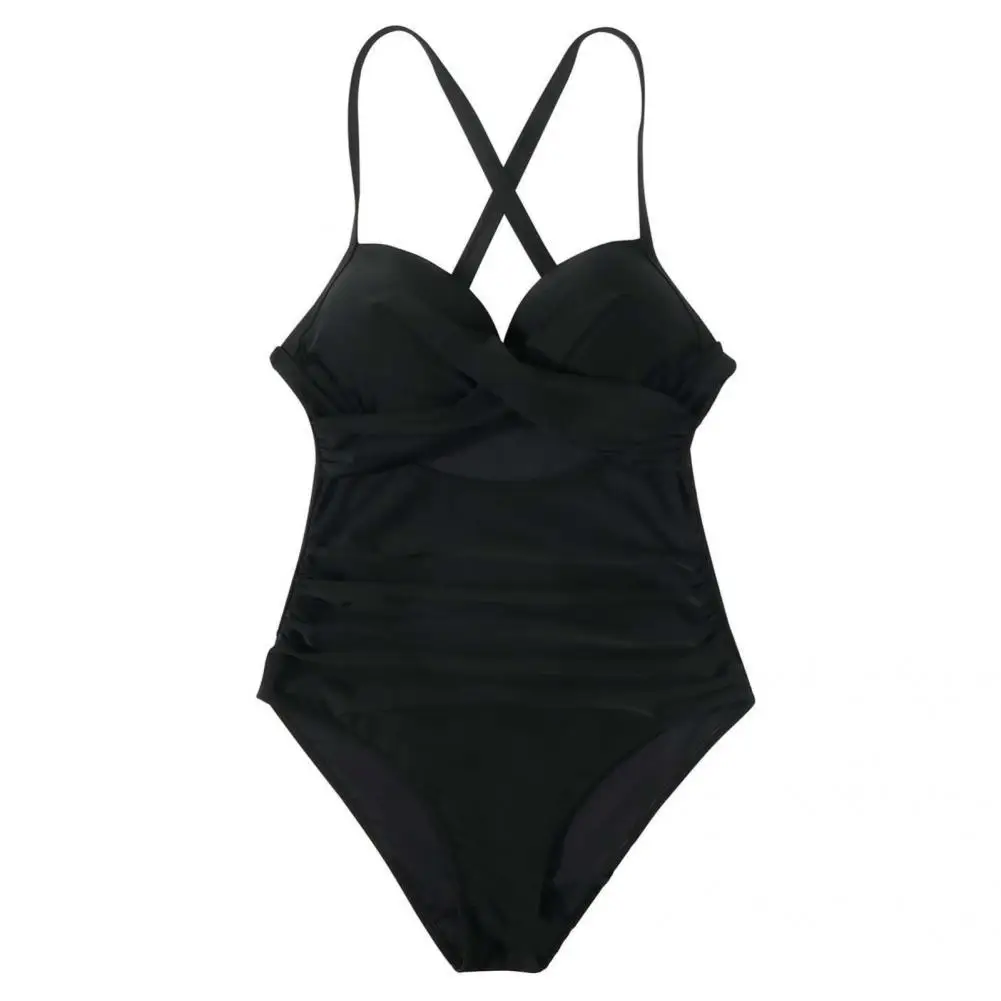 Quick-drying Stylish Solid Color Halter One Piece Swimsuit Breathable Summer Swimwear Bandage for Travel
Quick-drying Stylish Solid Color Halter One Piece Swimsuit Breathable Summer Swimwear Bandage for Travel