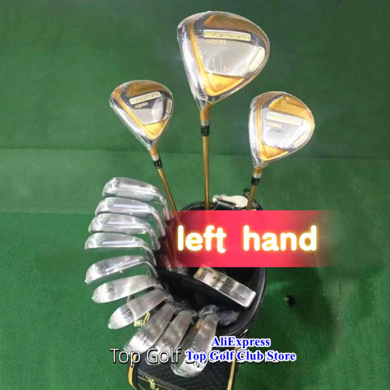 

2023 New Left Hand HONMA S07 Golf Club Complete Set Driver Fairway Wood Irons Putter 4 Star Golf Full Set with cover