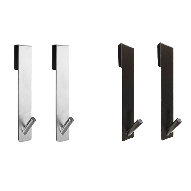 2 Pieces Of Stainless Steel Bathroom Glass Door Rear Hooks Punch-Free Back-Hanging Single Hook Detachable Hanger
2 Pieces Of Stainless Steel Bathroom Glass Door Rear Hooks Punch-Free Back-Hanging Single Hook Detachable Hanger